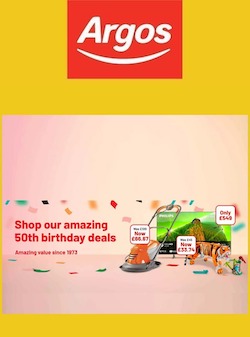 argos catalogue big birthday deals july 2023