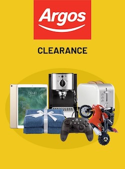 argos catalogue clearance july 2023